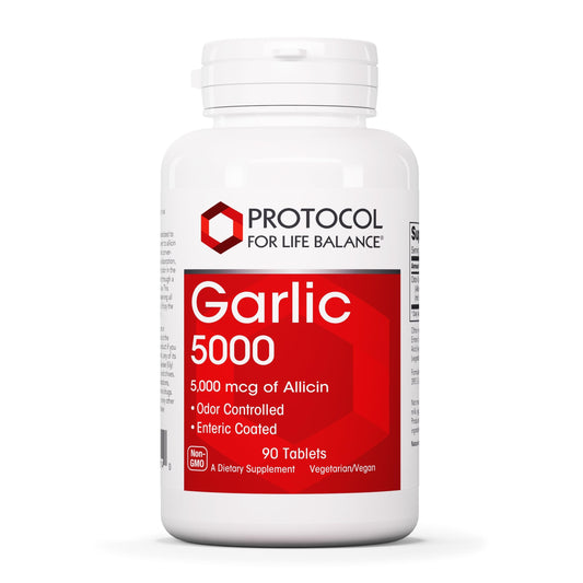 Protocol Garlic 5,000 Allicin Supplement – Odor Controlled BritishVita | Premium UK Vitamins & Wellness Supplements