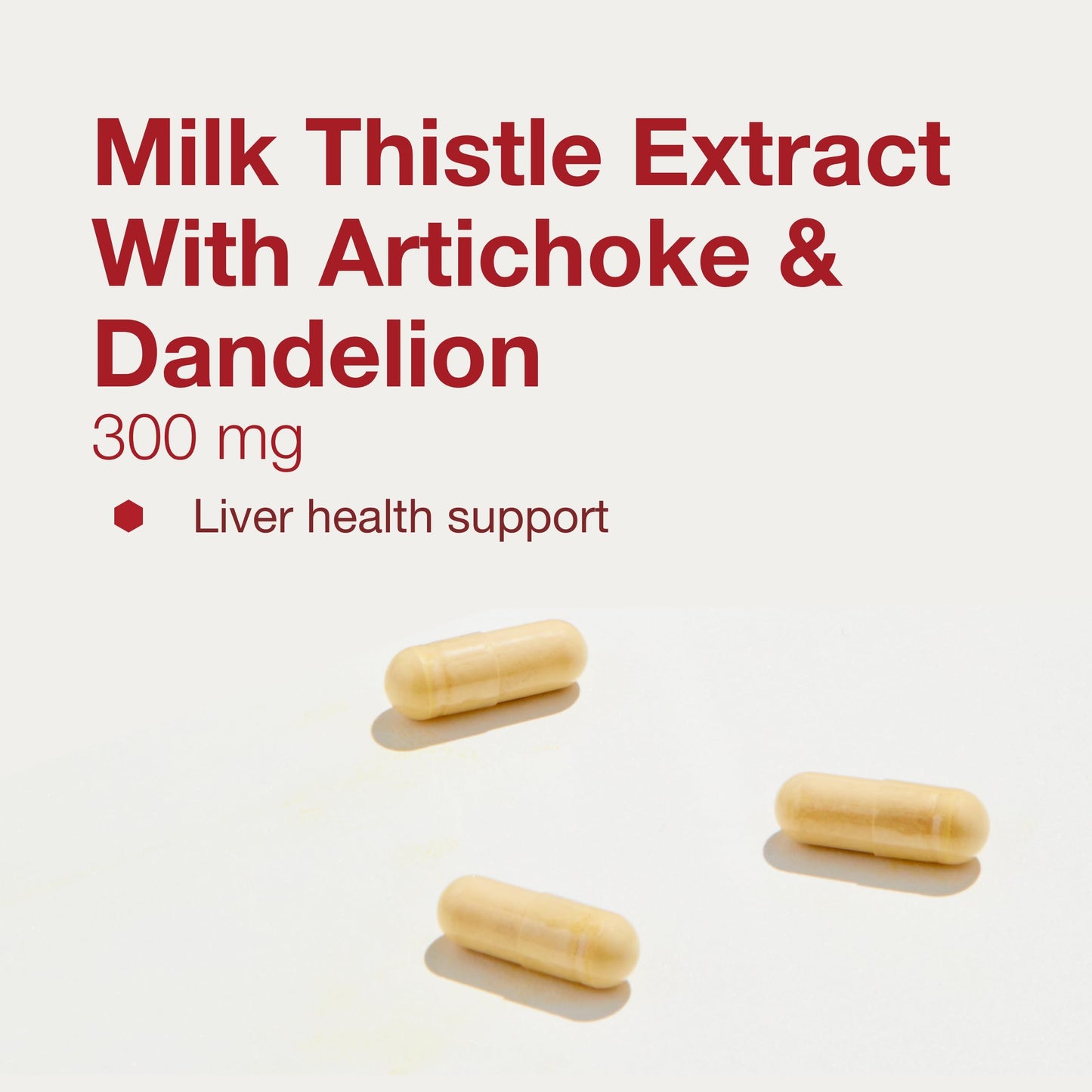 Milk Thistle Extract 300 mg - Liver Support* | 90 Veg Caps - Vegan & Kosher