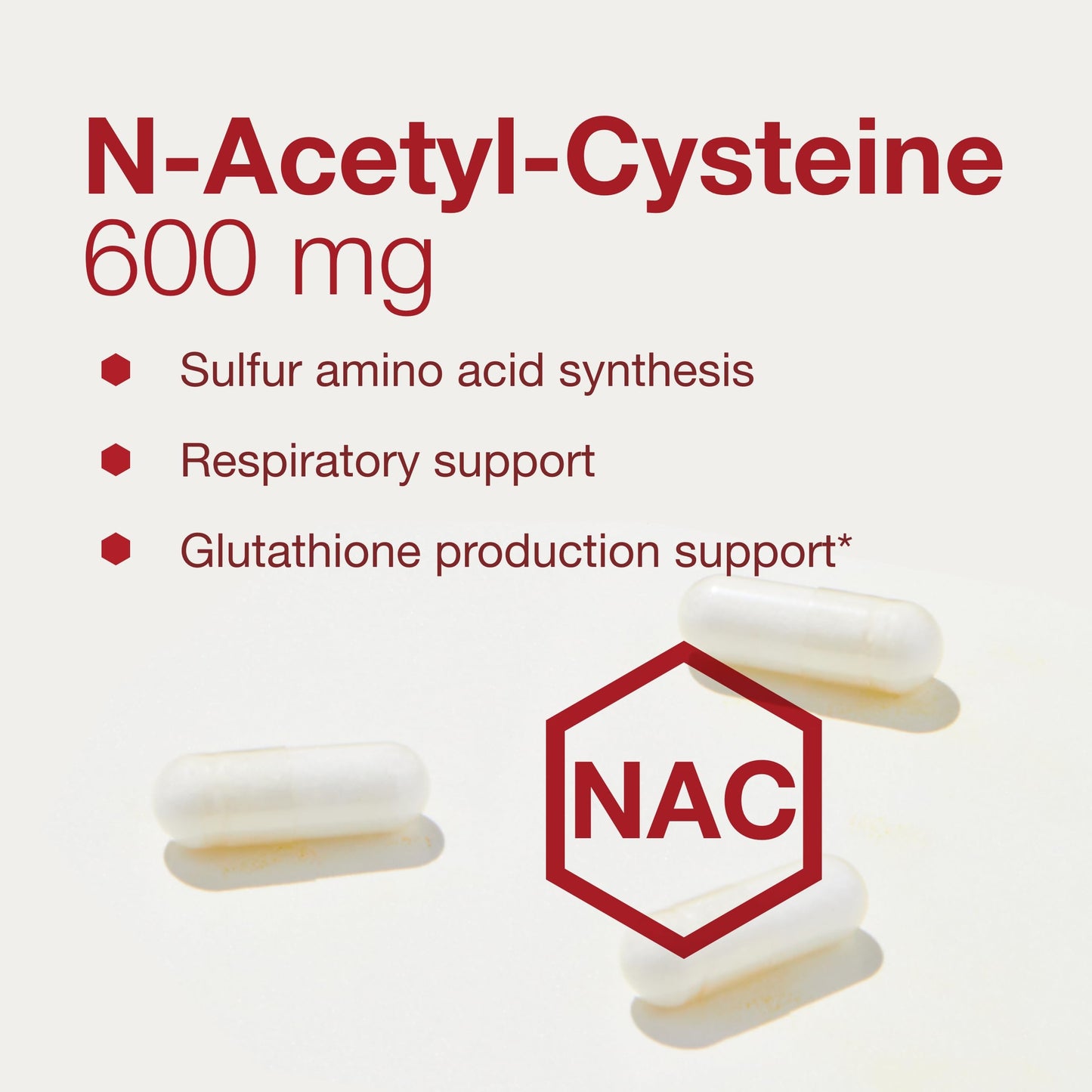 Protocol NAC with Selenium and Molybdenum - Glutathione, Brain, and Lung - 100 Veg Caps