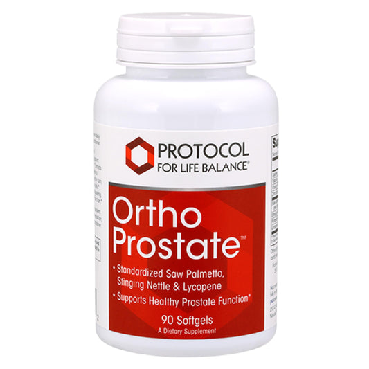 Protocol Ortho Prostate - Men's Prostate Health Supplement* - with Saw Palmetto Extract, Stinging Nettle Extract & Zinc Gluconate - 90 Softgels BritishVita | Premium UK Vitamins & Wellness Supplements