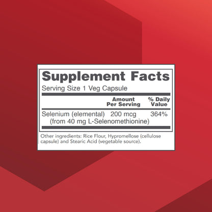 Protocol Selenium 200mcg – Immune Support, Thyroid & Prostate Health | 90 Veg Caps