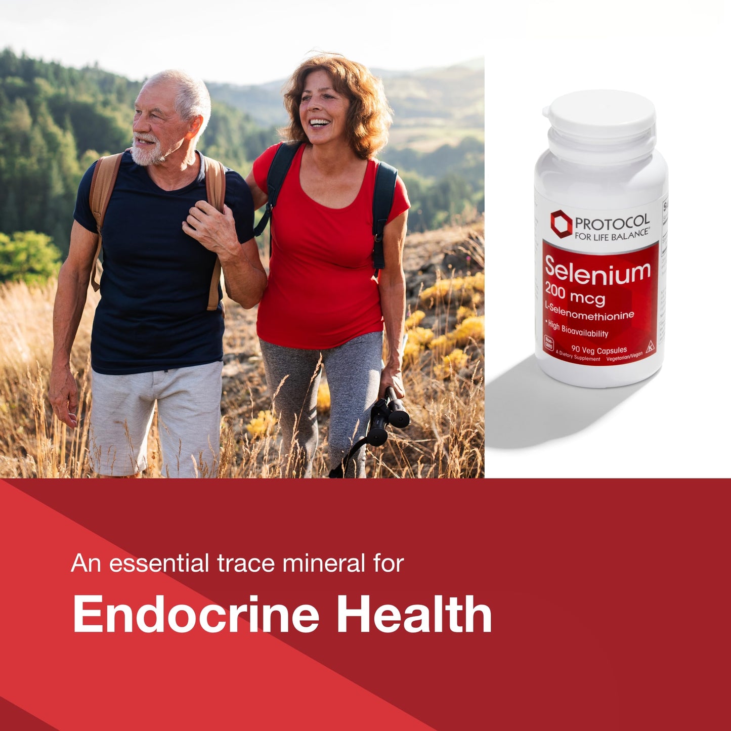 Protocol Selenium 200mcg – Immune Support, Thyroid & Prostate Health | 90 Veg Caps