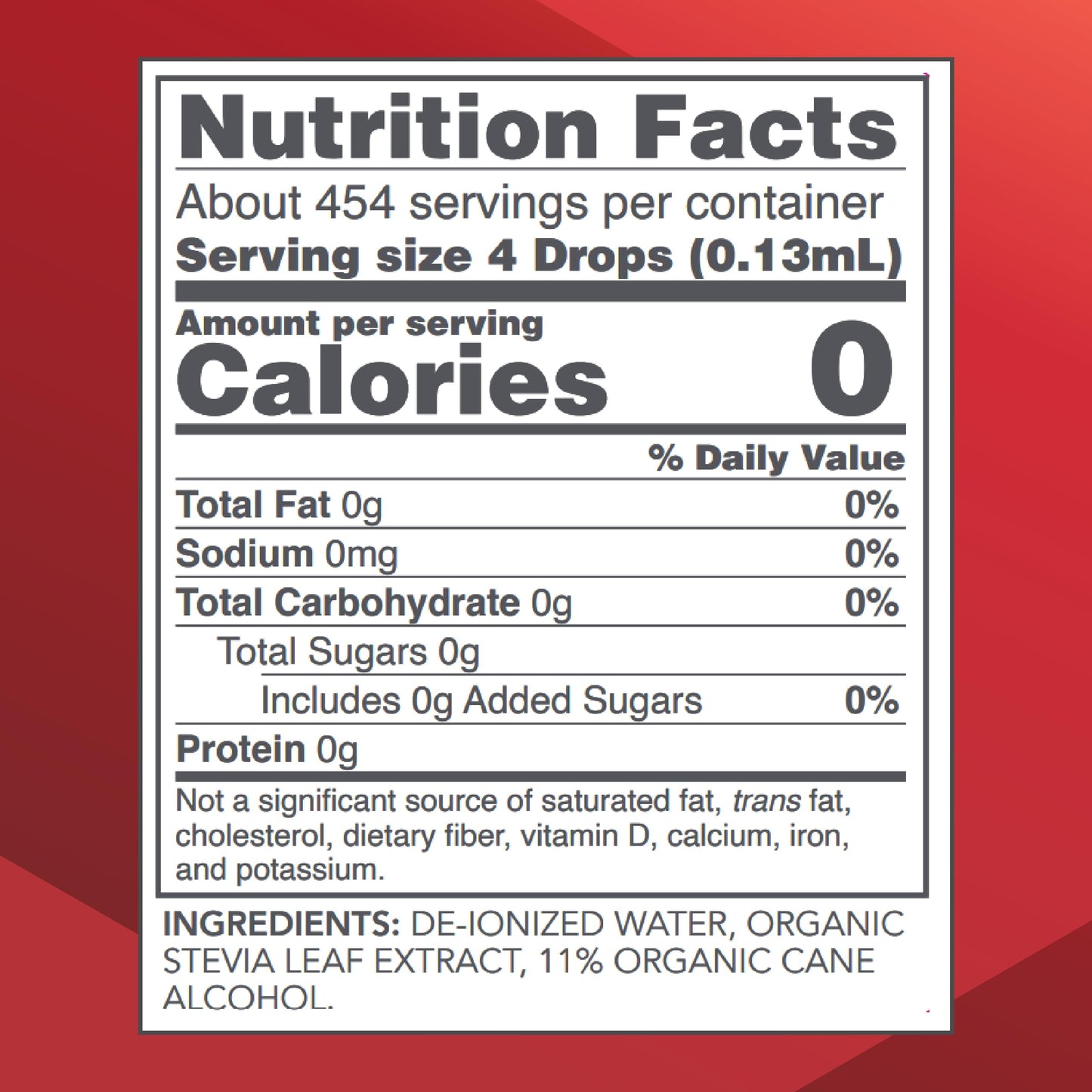 Protocol Stevia Liquid Extract - Zero-Calorie Herb-Based Sweetener - 2 fl oz