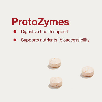 Protozymes Digestive Enzymes – Protocol For Life Balance – 90 Chewables