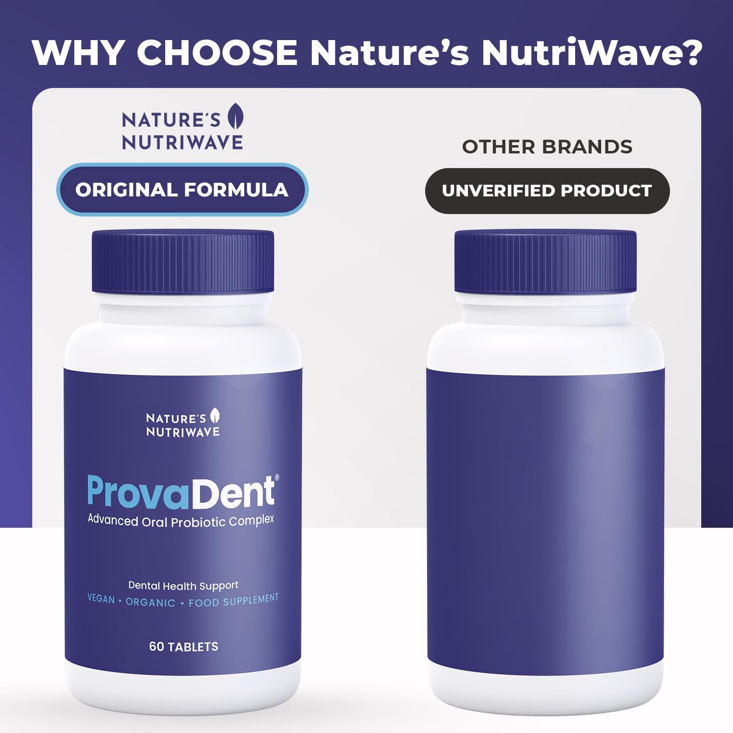 ProvaDent Original Formula - Natural Oral Probiotics for Teeth & Gums