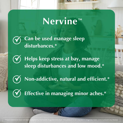 PROVITA Nervine | Natural Relaxation & Nervous System Support | 60 Veg Capsules