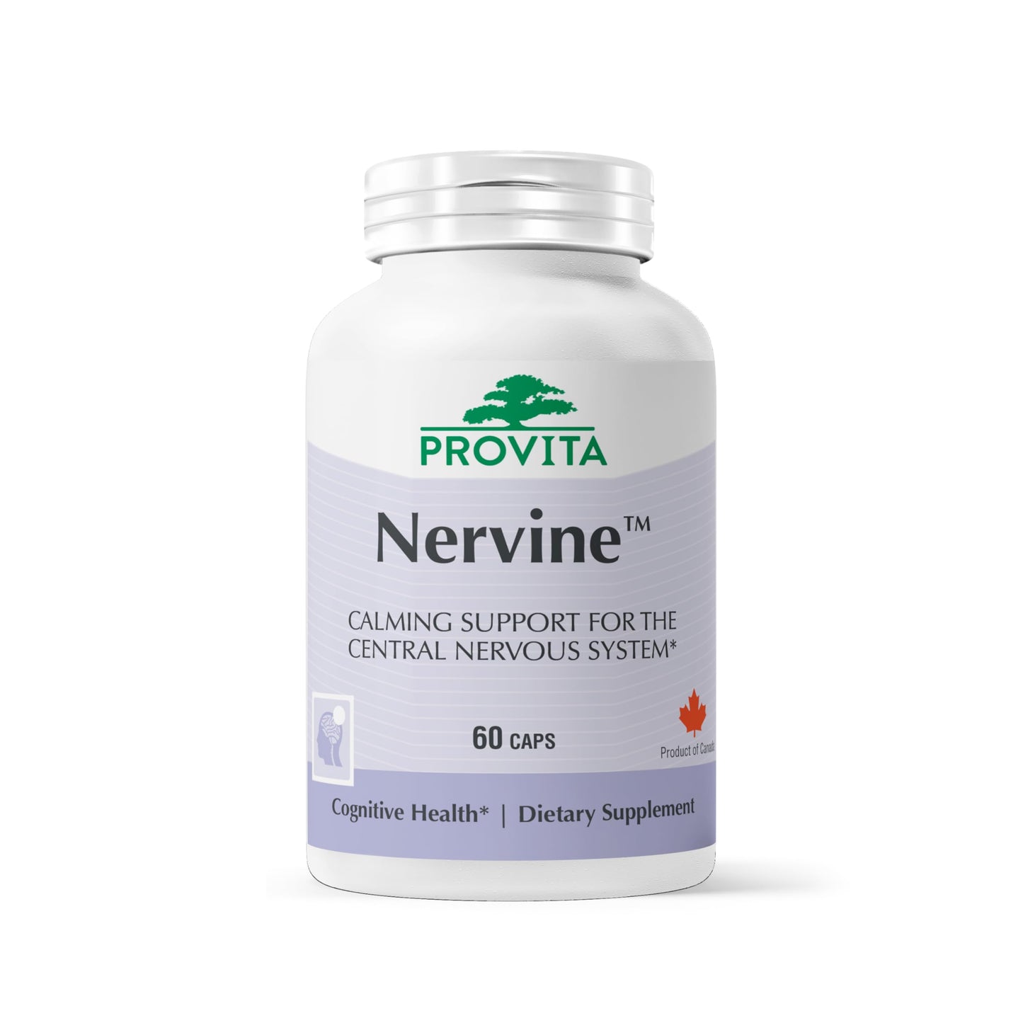 PROVITA Nervine | Natural Relaxation & Nervous System Support | 60 Veg Capsules