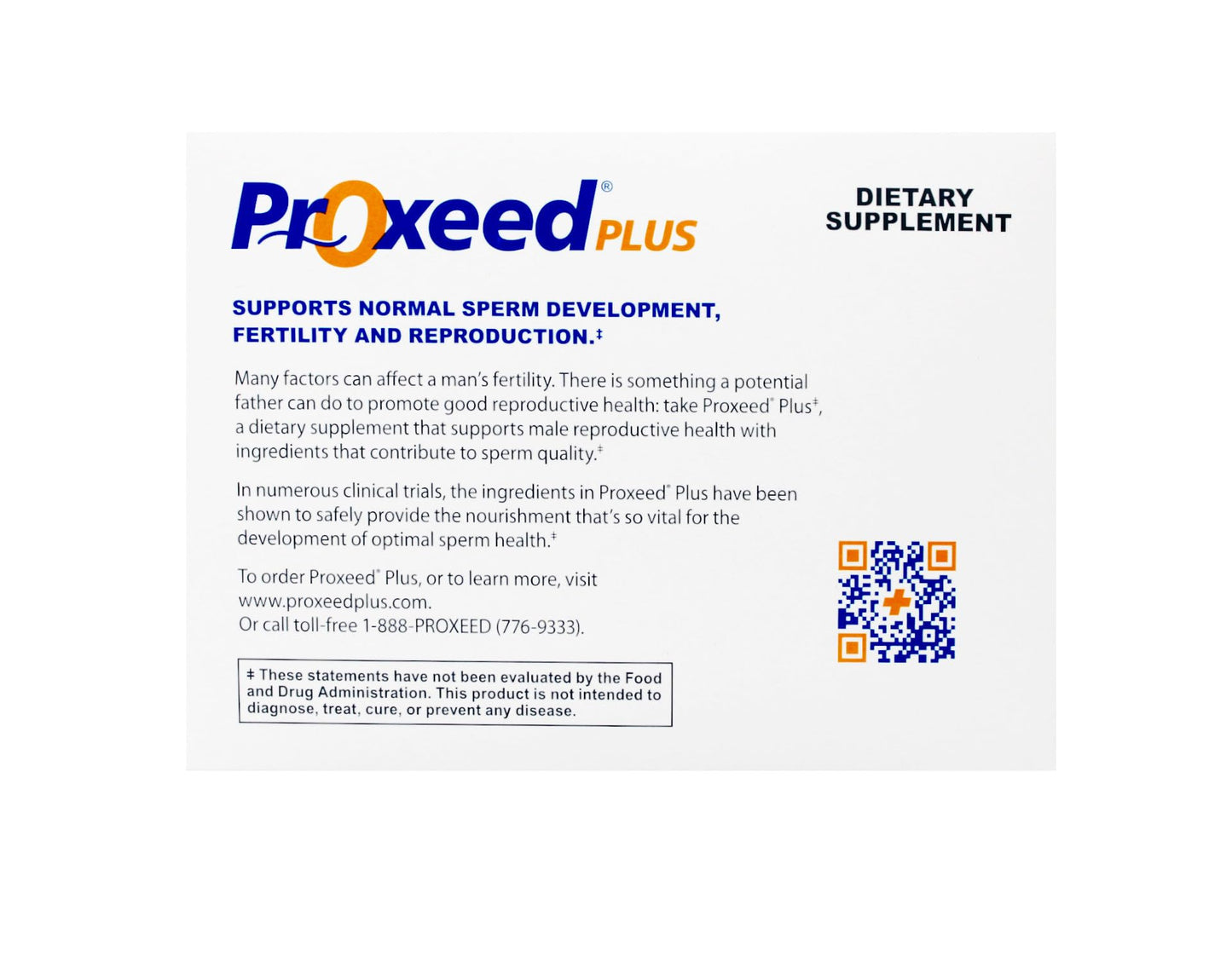 PROXEED PLUS 30 by Proxeed – Advanced Male Fertility Support