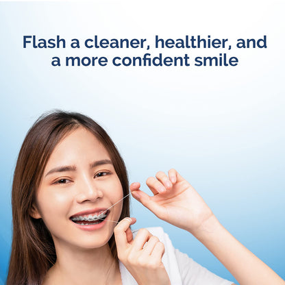 ProxySoft 3-in-1 Floss - 2pk (200 Strands) | Orthodontic Dental Floss for Braces