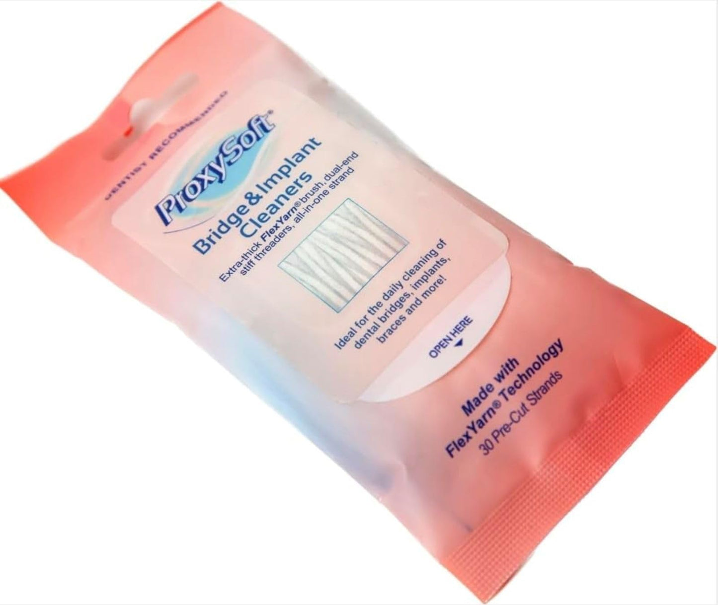 Dental Floss for Bridges & Implants – ProxySoft Threaders (30 Strands)