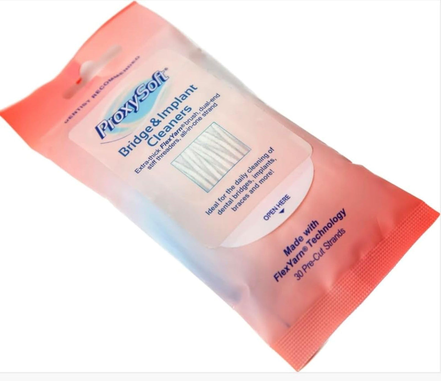 Dental Floss for Bridges & Implants – ProxySoft Threaders (30 Strands)