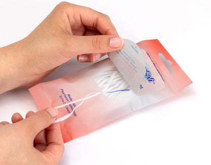 Proxysoft Dental Floss for Bridges and Implants – 5 Packs with Threaders