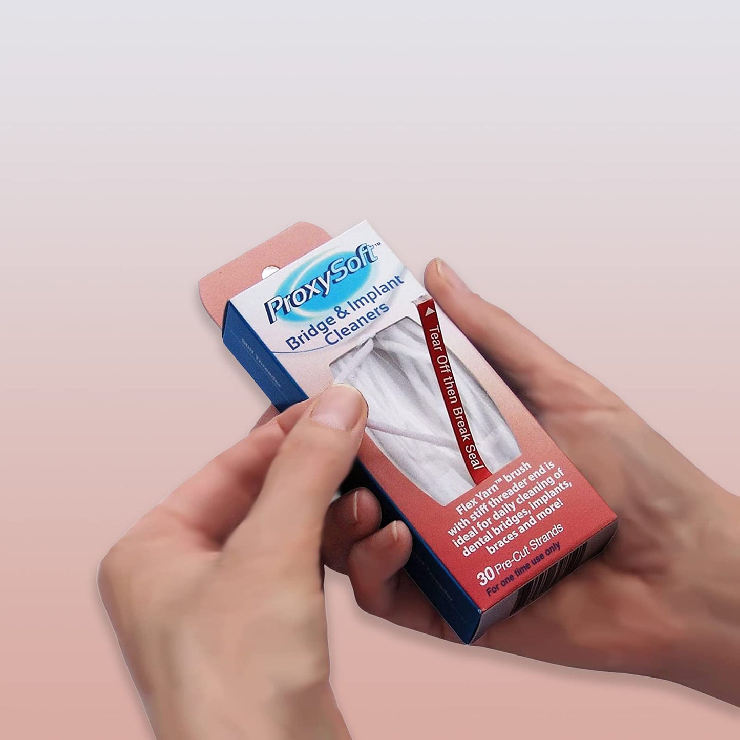 Proxysoft Dental Floss for Bridges & Implants – 2 Packs