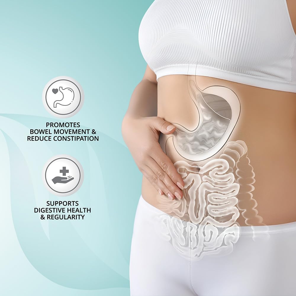 Psyllium Husk Capsules 1500mg – Digestive Health, Regularity & Weight Management | Non-GMO, 240 Capsules