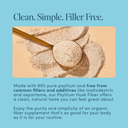 Psyllium Husk Fiber Lemonade – 6g Per Packet, 20-Count Travel Packs
