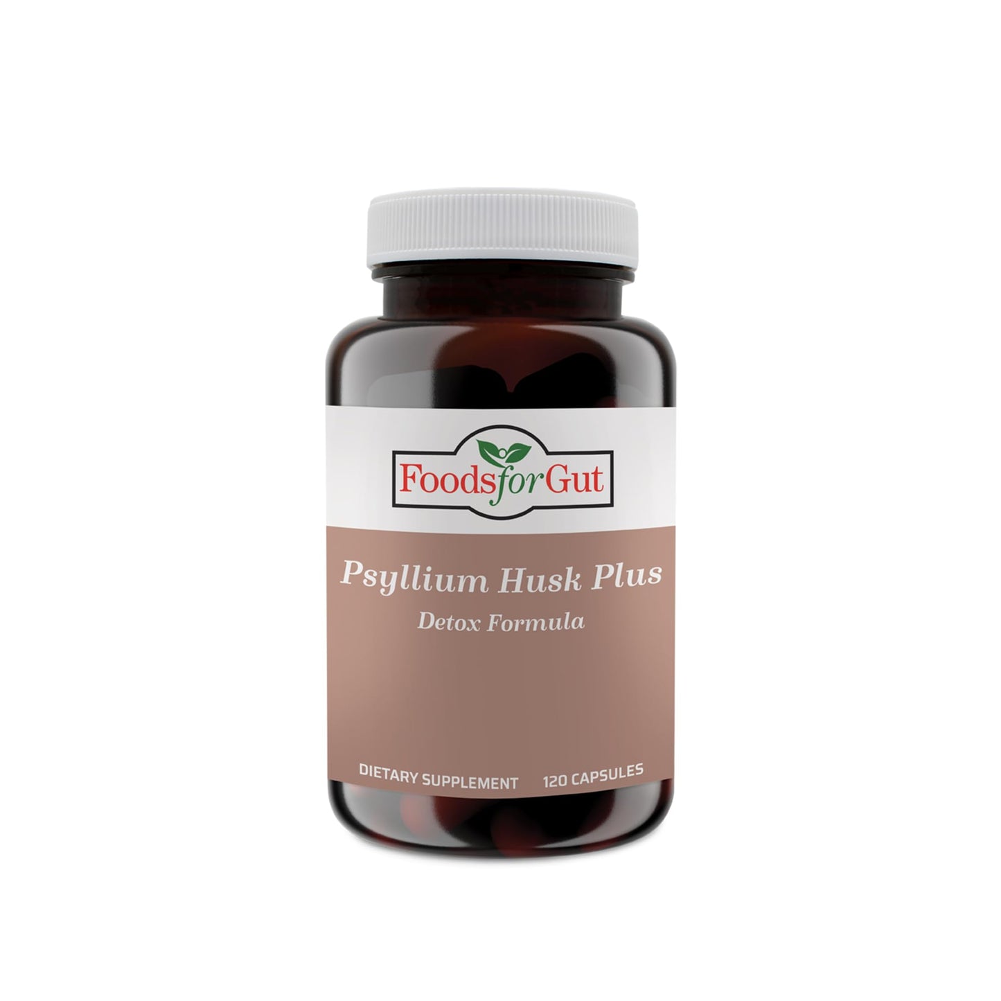 Psyllium Husk Plus Detox Formula – 1080mg, 120 Vegetarian Capsules