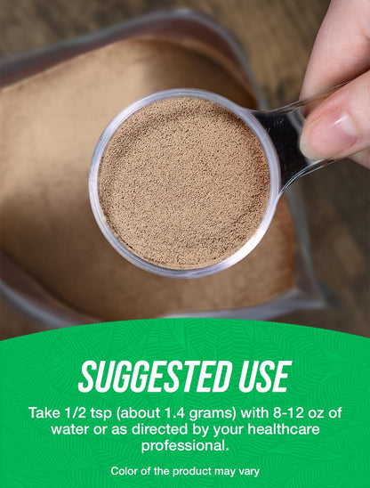Organic Psyllium Husk Powder 100g - Gluten Free Fiber Supplement | BulkSupplements