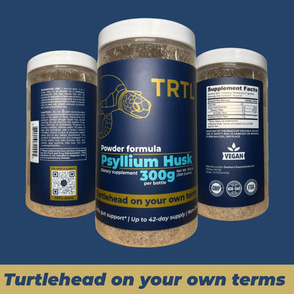 Psyllium Husk Powder – Sugar-Free and Unflavored | 6g Fiber per Serving