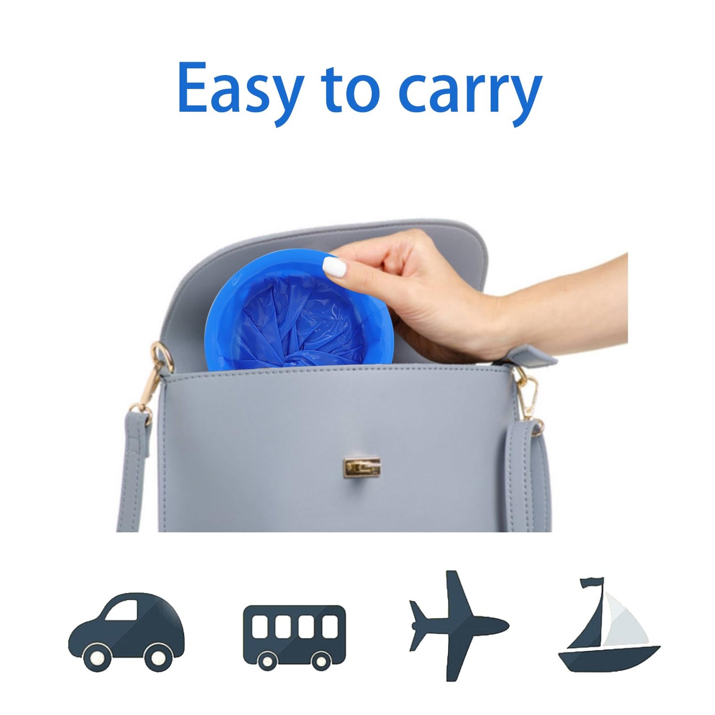 PukeBag Vomit Bags – 40 Pack Disposable Barf Bags for Travel, Car Sickness & Nausea