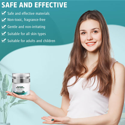 Pumkot Advanced Scar Cream — Silicone Gel for Surgical Scars & Stretch Marks (1.7 oz)