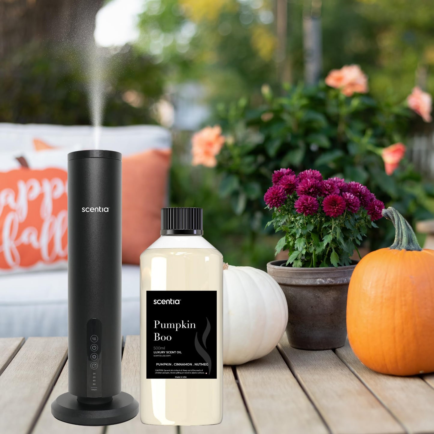 Pumpkin Boo Essential Oil – 500ml Fall Fragrance for Diffusers & Candles