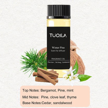 Hotel Luxury Essential Oil Set (3x20mL) – My Way, Pumpkin Cream & Winter Pine Diffuser Oils