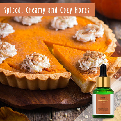 Pumpkin Pie Fragrance Oil 30 ml – MitFlor Premium Scent for Candles, Soap & Diffusers