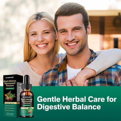 Black Walnut Wormwood Tincture for Gut Health – Gentle Digestive Support (2 oz)