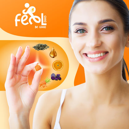 Pumpkin Seed Oil Gummies 4000 mg – Hair, Skin & Prostate Support | Sugar-Free