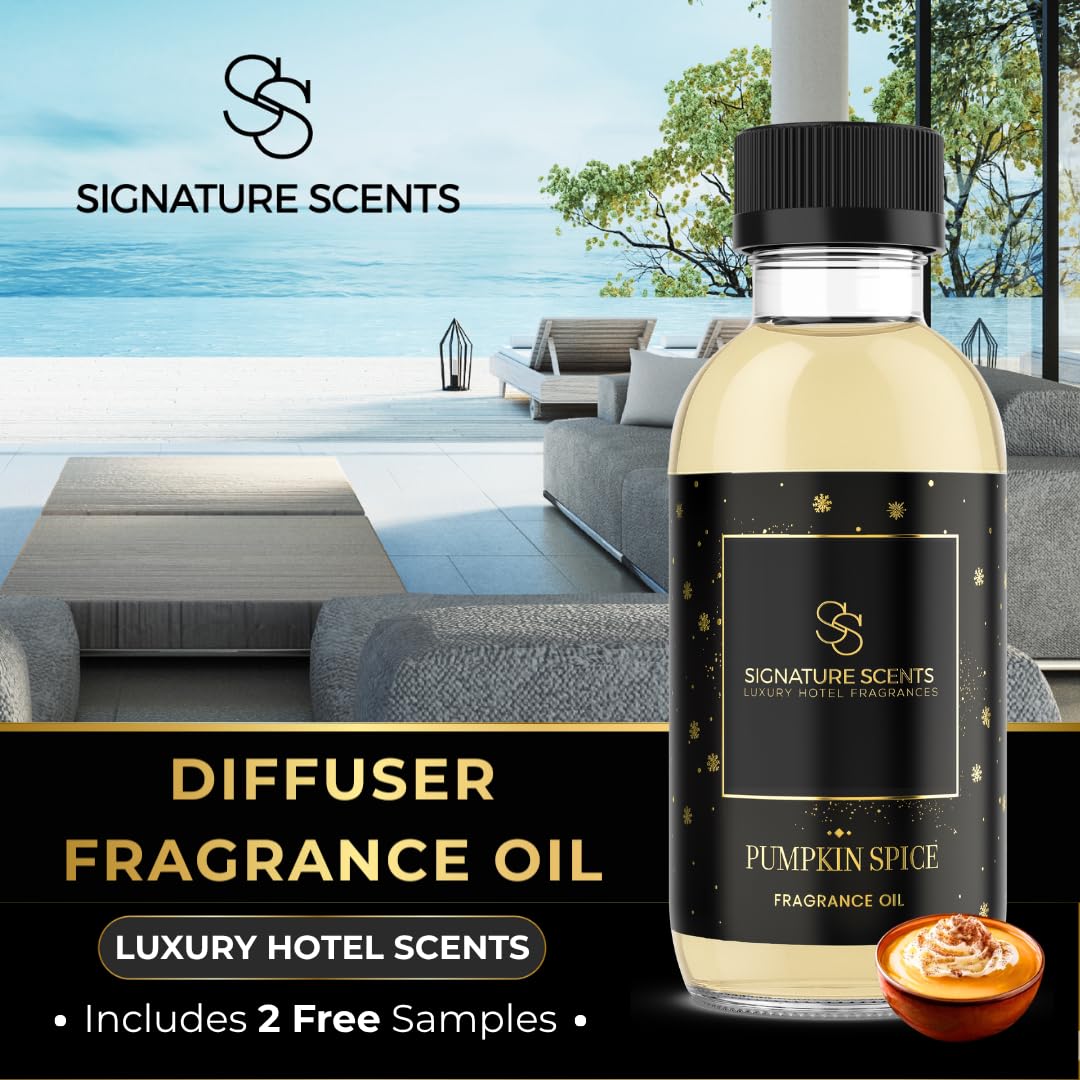 Luxury Pumpkin Spice Diffuser Oil for Hotels and Homes – 4.05 fl oz