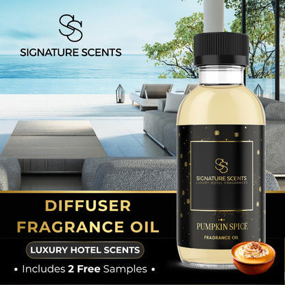 Luxury Pumpkin Spice Diffuser Oil for Hotels and Homes – 4.05 fl oz