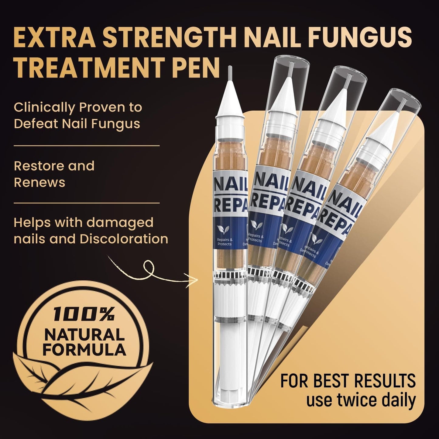 PUPCA Toenail Fungus Treatment - Extra Strength Pen