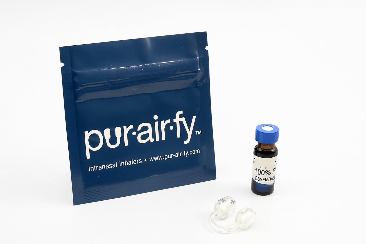 Pur-Air-Fy Wearable Inhaler – Hands-Free Citrus Aromatherapy for Focus, Sleep & Stress