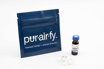 Pur-Air-Fy Wearable Inhaler – Hands-Free Citrus Aromatherapy for Focus, Sleep & Stress