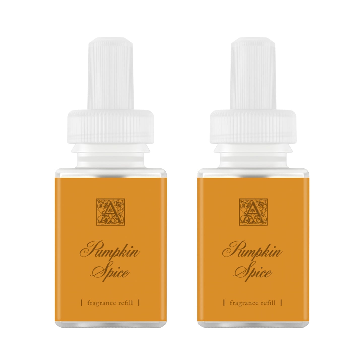 Pura & Aromatique Home Scent Refill - Pumpkin Spice, 2-Pack | 120-Hour Smart Diffuser Fragrance