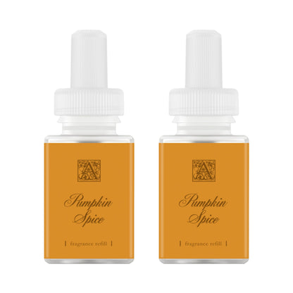 Pura & Aromatique Home Scent Refill - Pumpkin Spice, 2-Pack | 120-Hour Smart Diffuser Fragrance