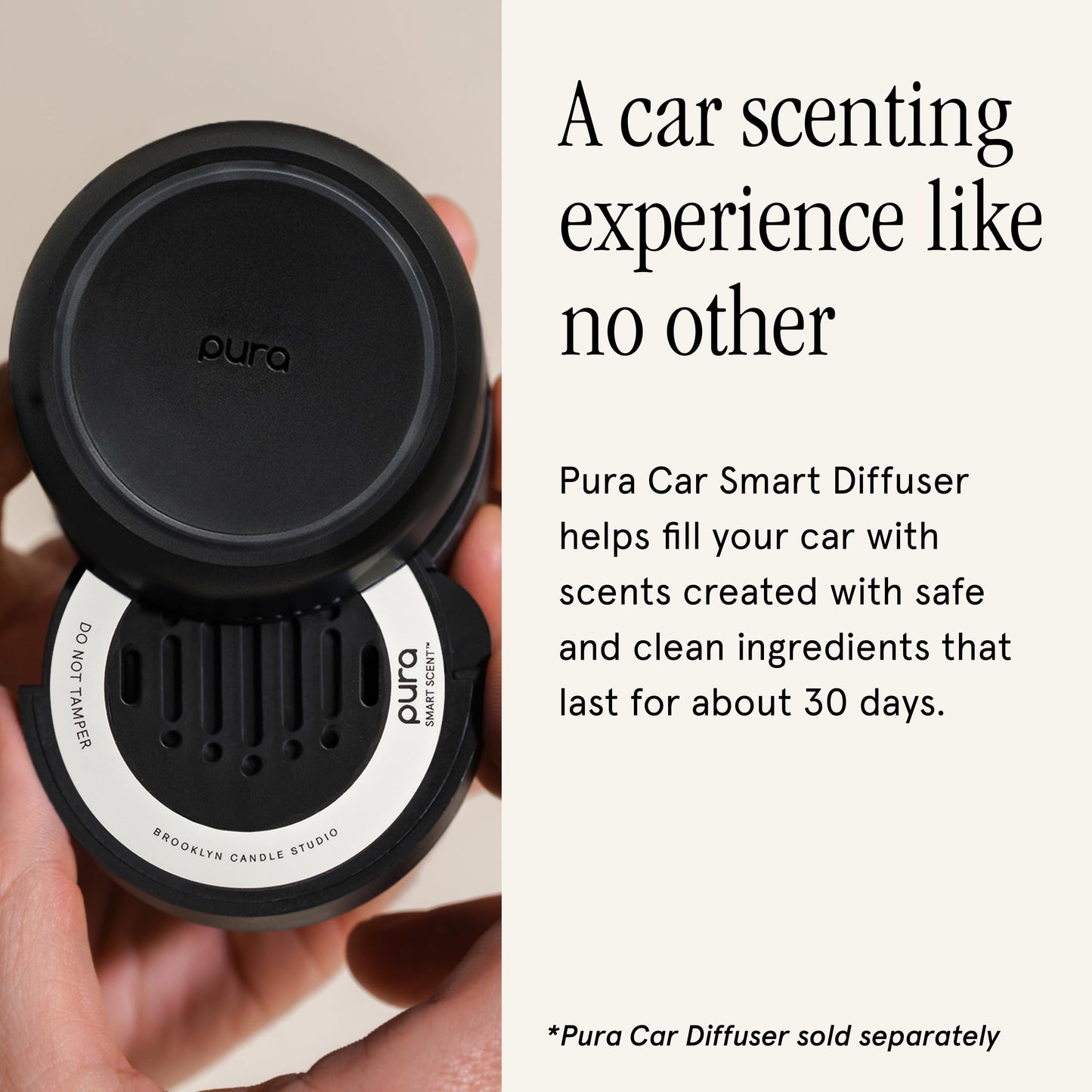 Car Scent Refill for Pura Car Diffusers – Santorini | Pura & Brooklyn