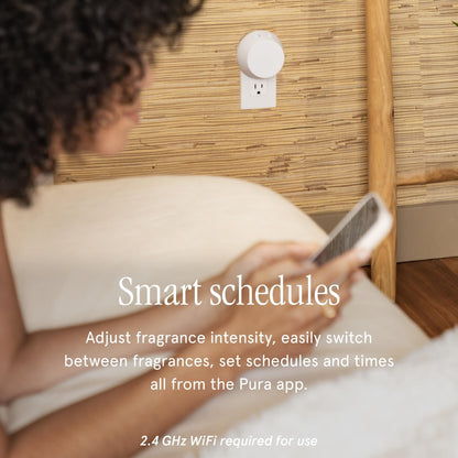 Pura Smart Home Fragrance Starter Set – Pura 4 Diffuser & Refills