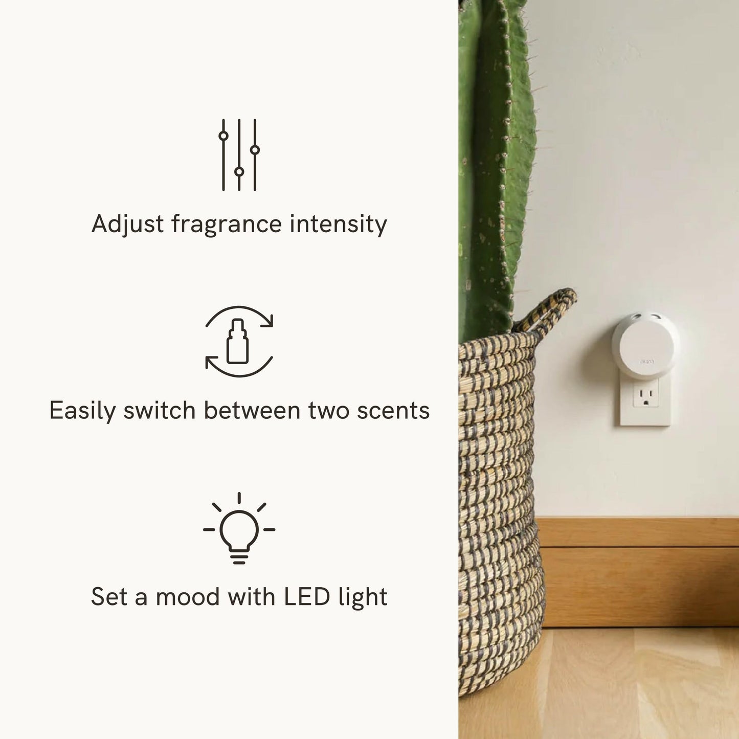 Pura 4 Smart Home Fragrance Starter Set – Scent Diffuser with Orange Blossom & Lemon Verbena Refills