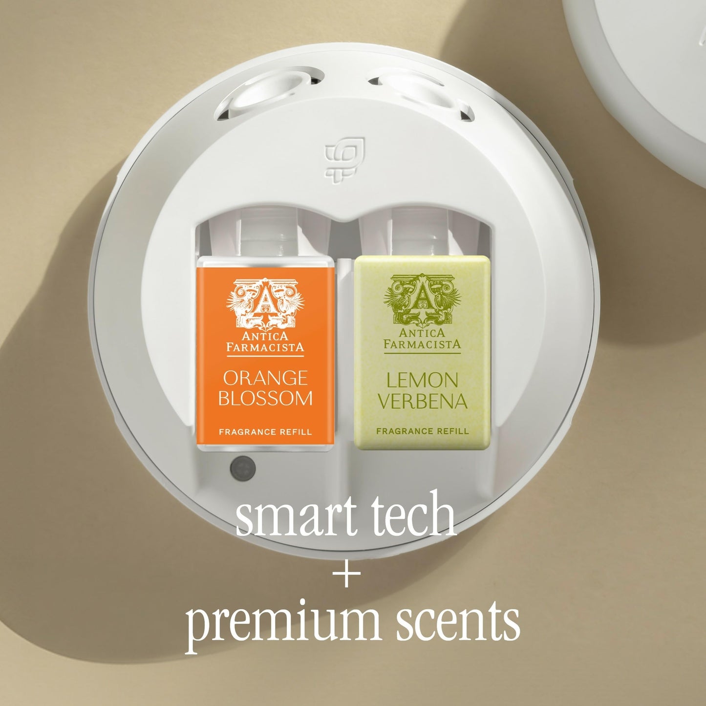 Pura 4 Smart Home Fragrance Starter Set – Scent Diffuser with Orange Blossom & Lemon Verbena Refills