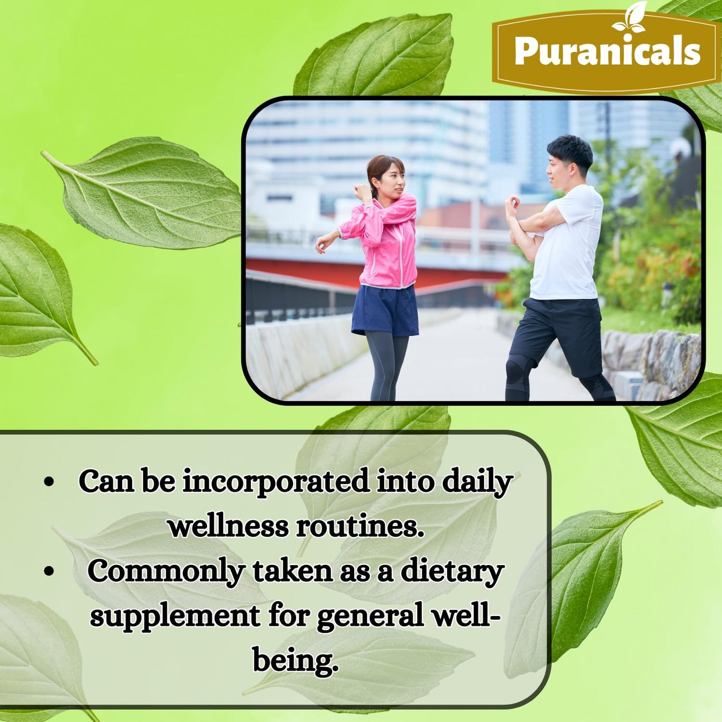 Puranicals Holy Basil Premium 320 Capsules – 600 mg per Serving | Non-GMO, Gluten-Free