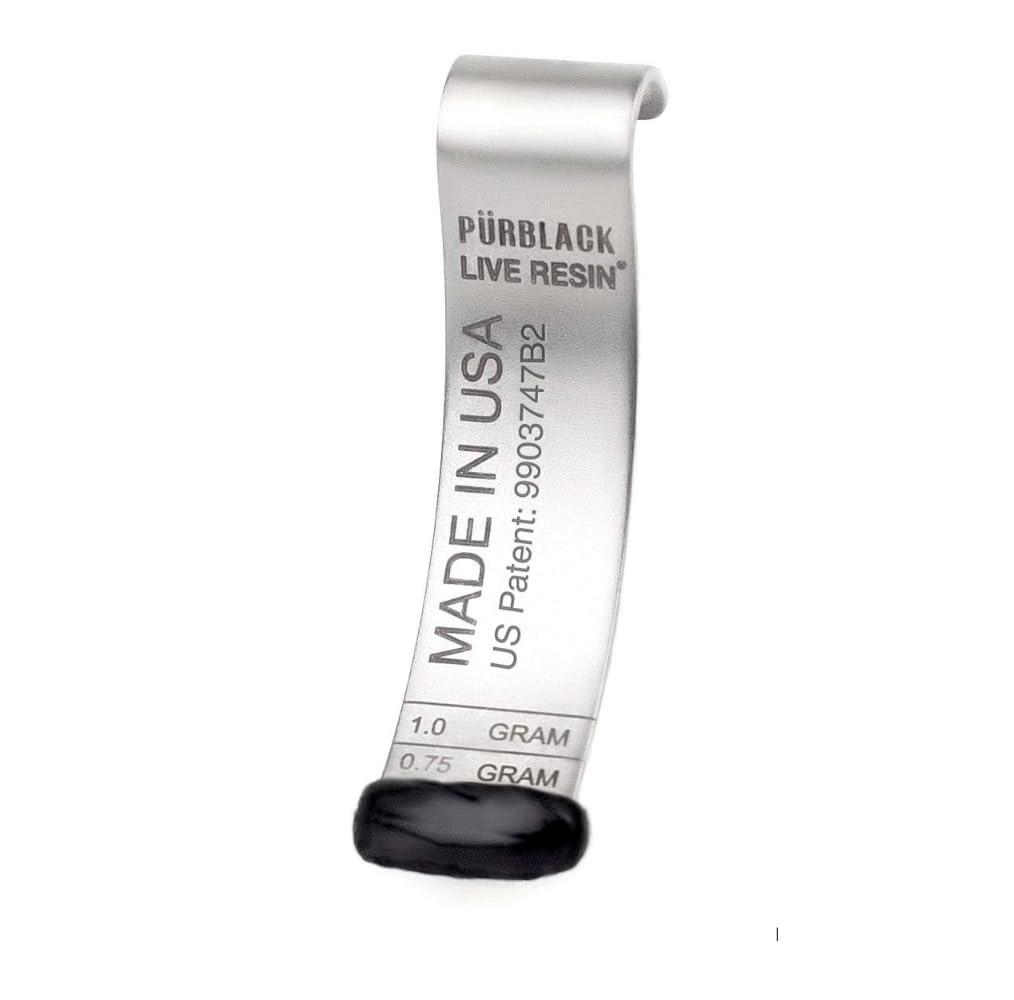 Pürblack Pürscale for Shilajit – Resin Measuring Tool with Spoon | Precise Dosing