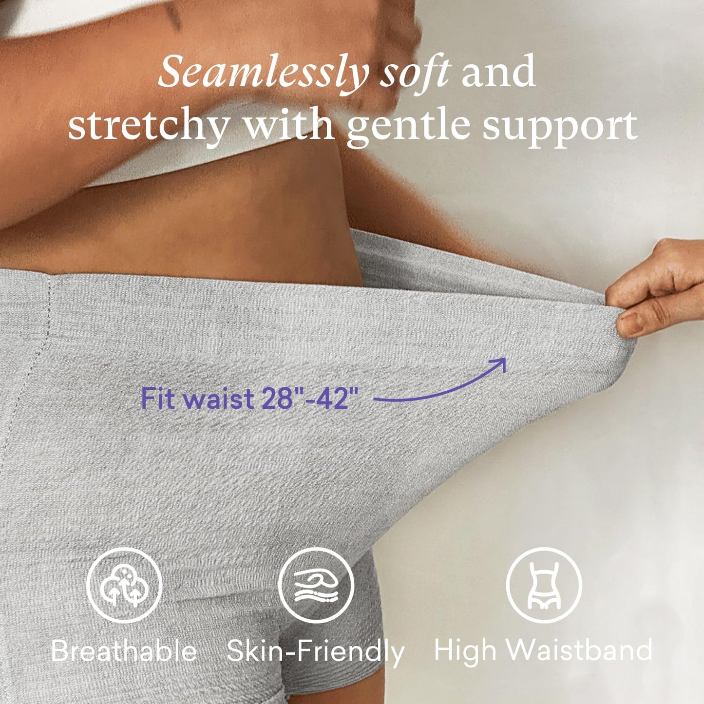 PurComfy 18-Piece Postpartum Essentials Recovery Kit | Peri Bottle, Disposable Underwear & More