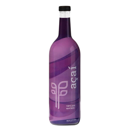 Pure 100% Acai Juice (750 ml) – Sugar-Free, Gluten-Free, Kosher