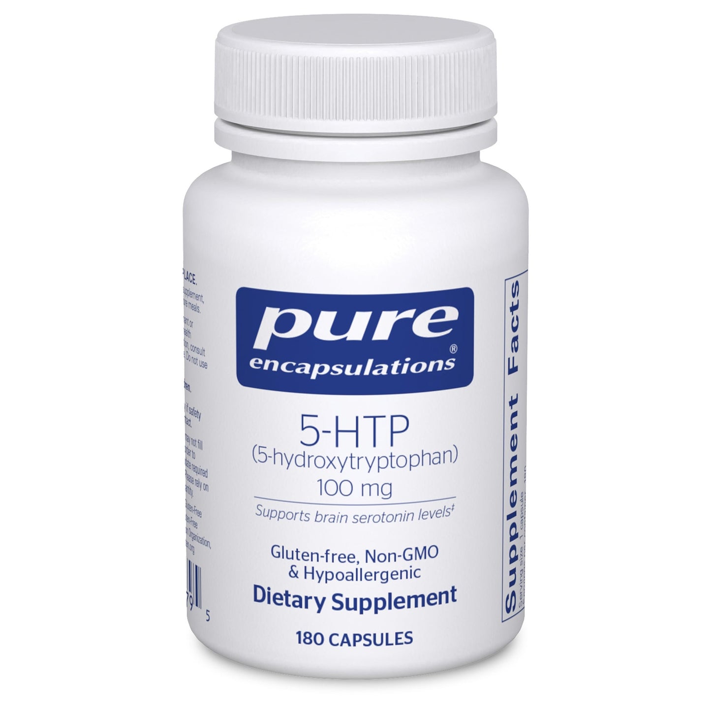 Pure Encapsulations 5-HTP 100 mg | Brain Health, Sleep & Appetite Support | Gluten Free & Non-GMO | 180 Capsules