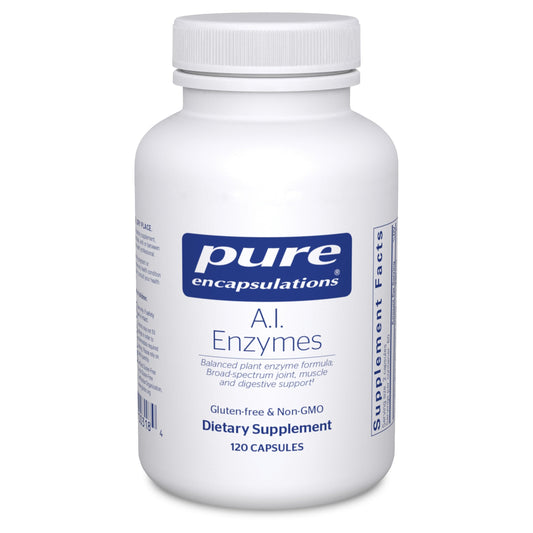 Pure Encapsulations A.I. Enzymes – Plant Enzyme Formula for Joint, Muscle & Digestive Support | 120 Capsules BritishVita | Premium UK Vitamins & Wellness Supplements