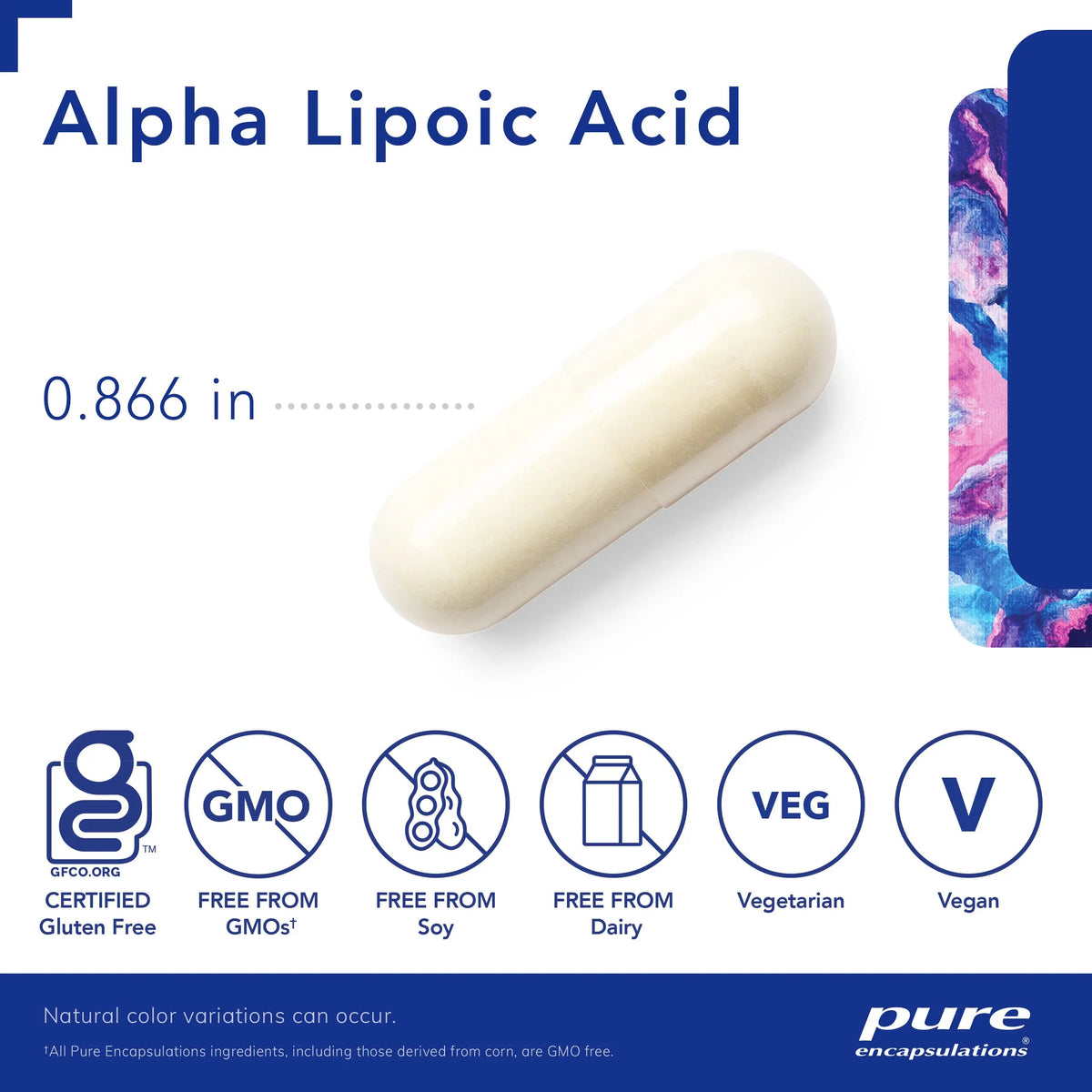 Pure Encapsulations Alpha Lipoic Acid 200 mg - 60 Vegan Capsules | Antioxidant & Metabolic Support BritishVita | Premium UK Vitamins & Wellness Supplements