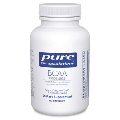Pure Encapsulations BCAA Capsules - Hypoallergenic Muscle Support | 90 Capsules