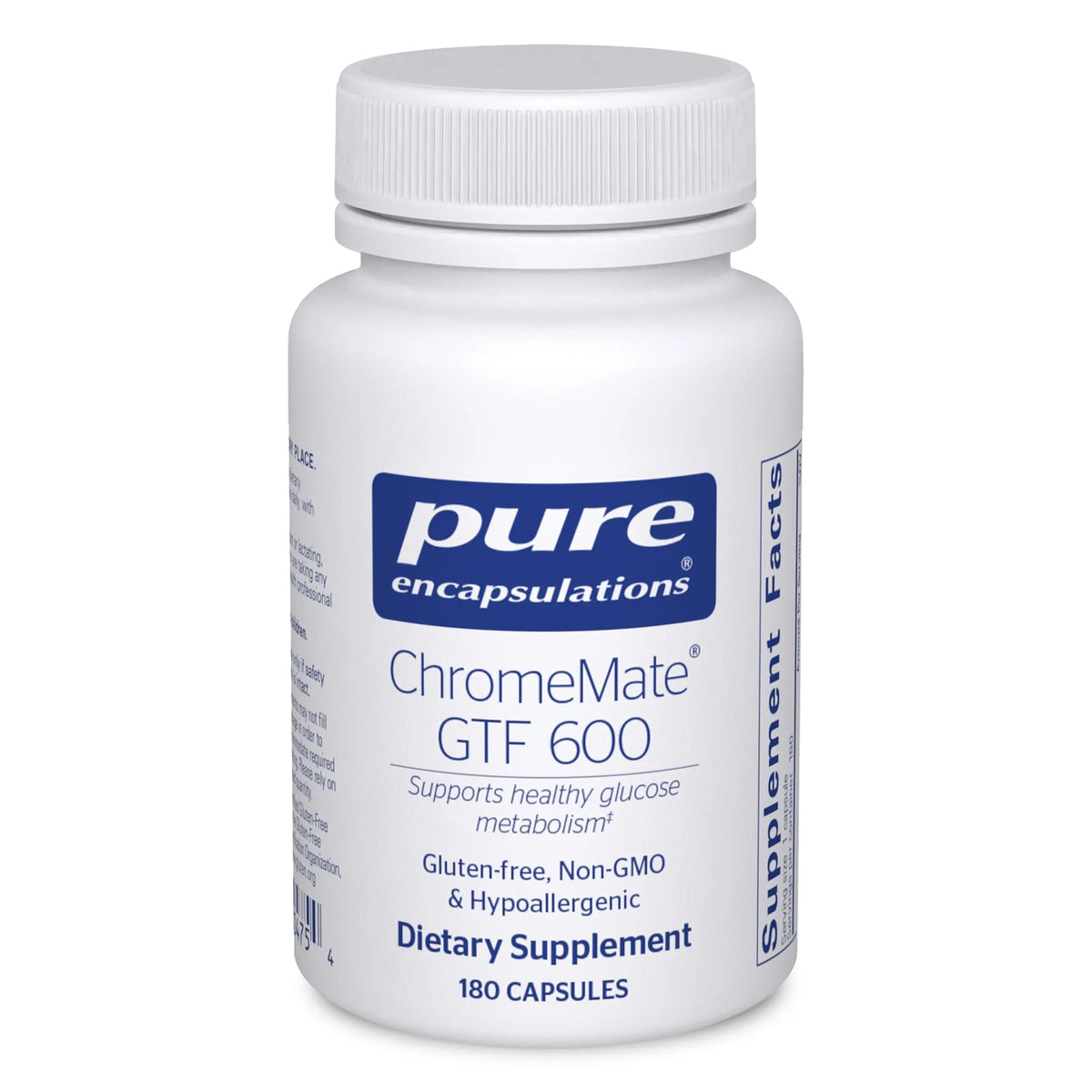 Pure Encapsulations ChromeMate GTF 600 | Metabolism Support & Lean Muscle | 180 Capsules BritishVita | Premium UK Vitamins & Wellness Supplements