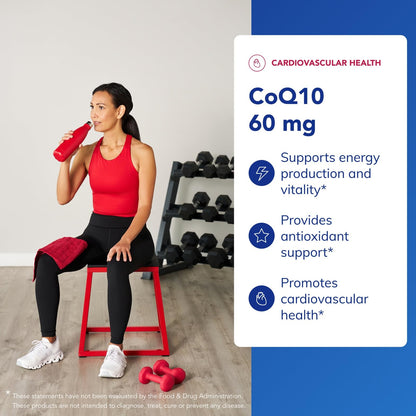Pure Encapsulations CoQ10 60 mg – Energy & Heart Support (250 capsules)